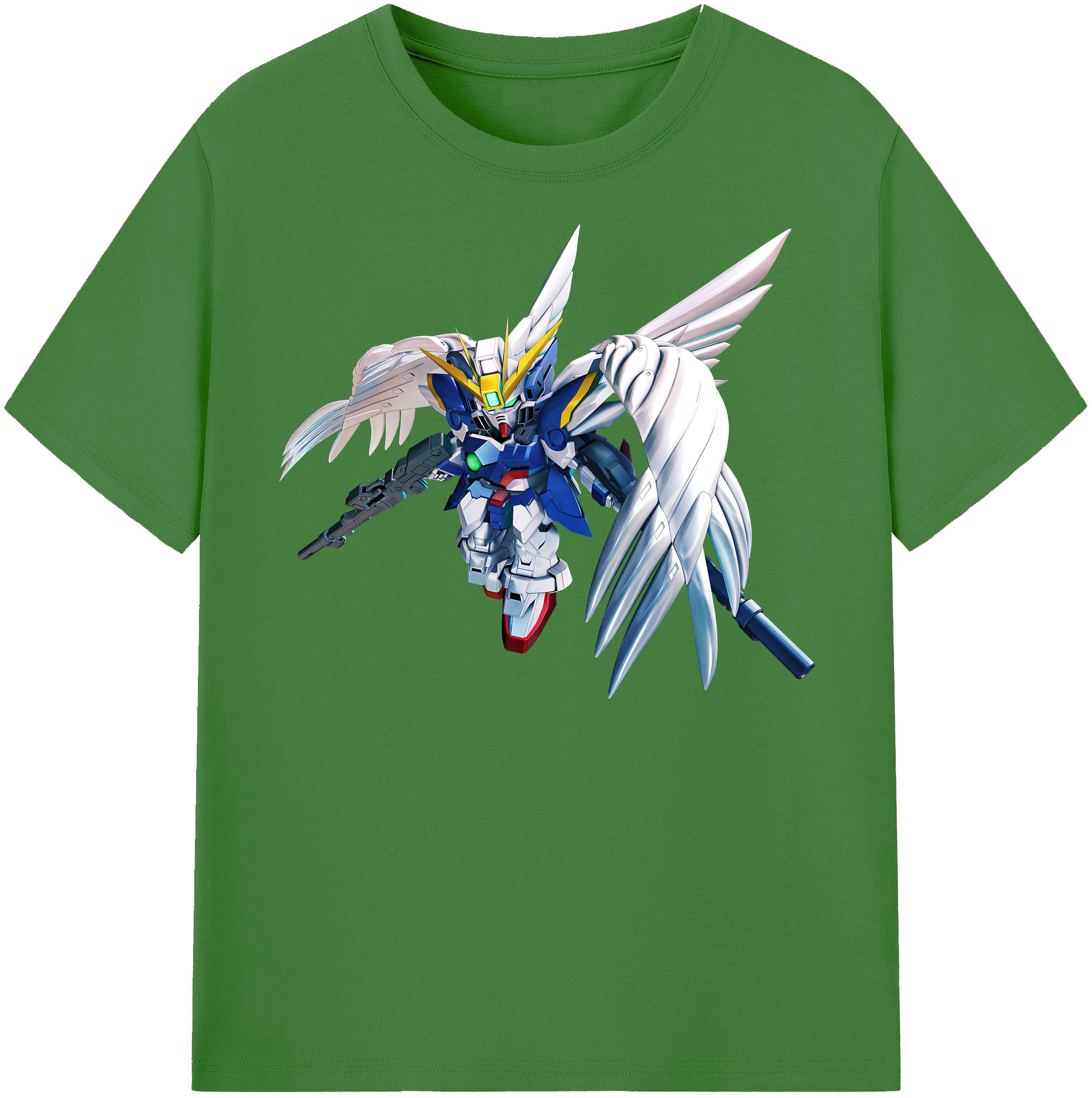 （画像用） 機動戦士ガンダム Mobile Suit Gundam レディースカジュアルプリントTシャツ（綿100％）